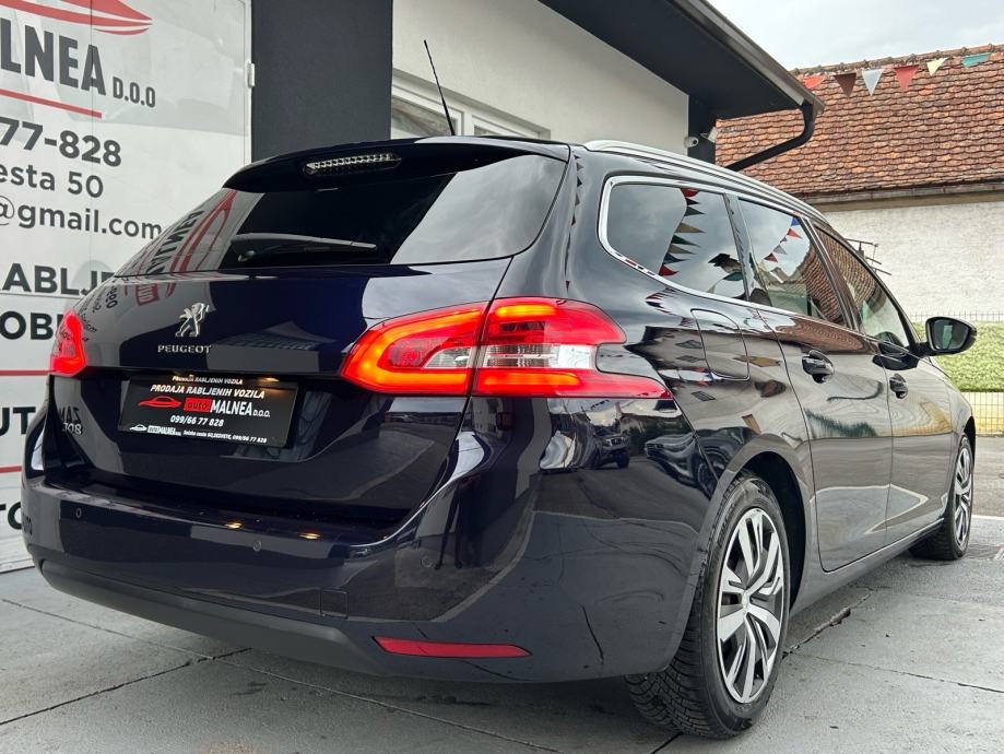Peugeot 308 SW 2,0BlueHDi automatik 2017G.ALLURE OPREMA FULL PANORAMA, fotografija 12