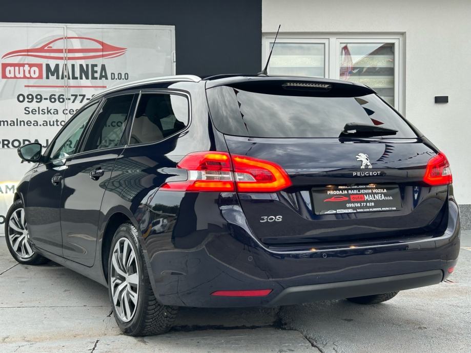 Peugeot 308 SW 2,0BlueHDi automatik 2017G.ALLURE OPREMA FULL PANORAMA, fotografija 4
