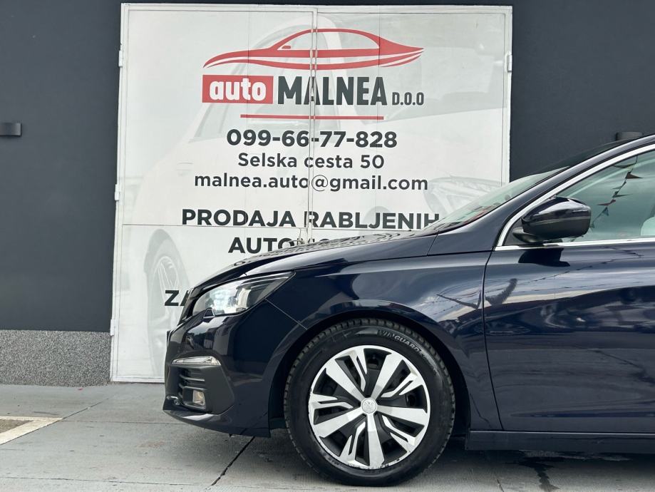 Peugeot 308 SW 2,0BlueHDi automatik 2017G.ALLURE OPREMA FULL PANORAMA, fotografija 10