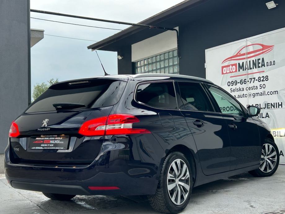 Peugeot 308 SW 2,0BlueHDi automatik 2017G.ALLURE OPREMA FULL PANORAMA, fotografija 5