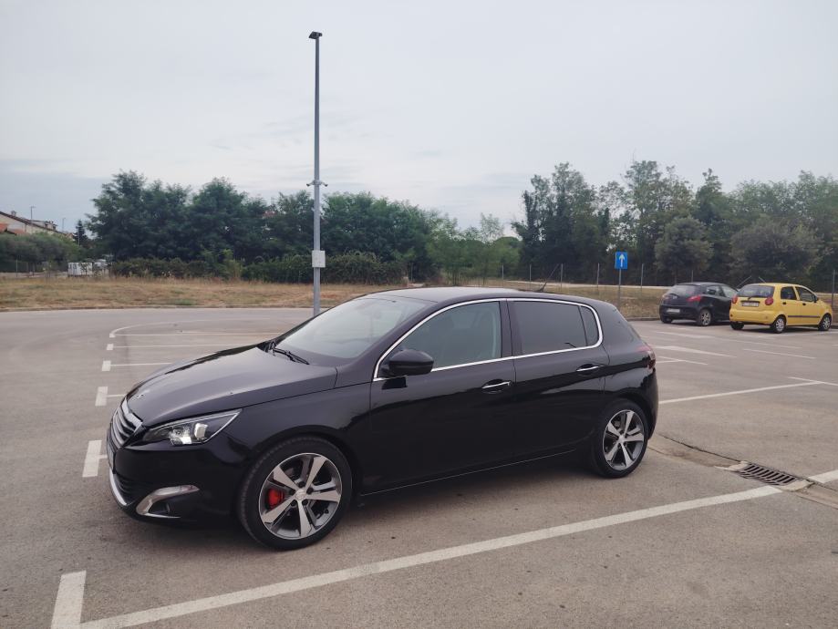 PEUGEOT 308,1.6HDI,85KW,ALLURE,NAVI,LED,XENON,EURO6,6BRZ,EL.RUČ.KOŽA,, fotografija 5
