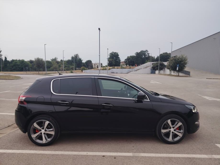 PEUGEOT 308,1.6HDI,85KW,ALLURE,NAVI,LED,XENON,EURO6,6BRZ,EL.RUČ.KOŽA,, fotografija 8