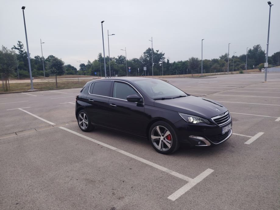 PEUGEOT 308,1.6HDI,85KW,ALLURE,NAVI,LED,XENON,EURO6,6BRZ,EL.RUČ.KOŽA,, fotografija 4