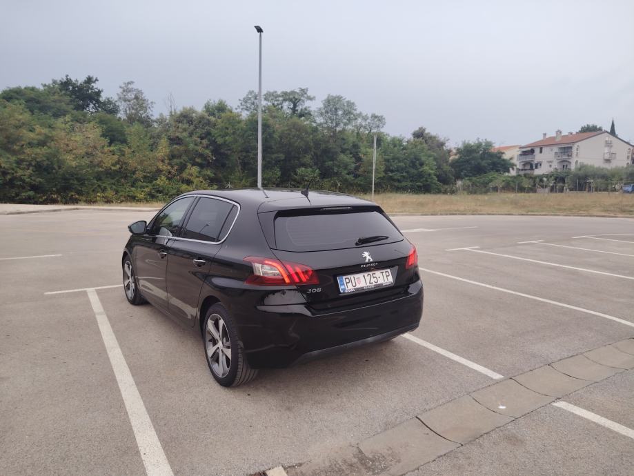PEUGEOT 308,1.6HDI,85KW,ALLURE,NAVI,LED,XENON,EURO6,6BRZ,EL.RUČ.KOŽA,, fotografija 7