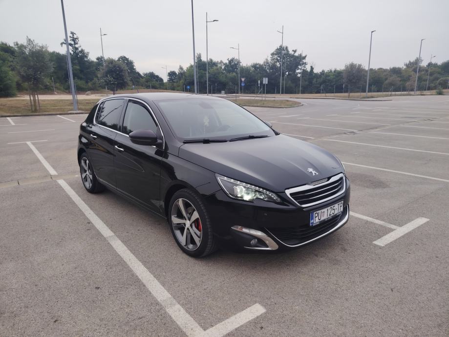 PEUGEOT 308,1.6HDI,85KW,ALLURE,NAVI,LED,XENON,EURO6,6BRZ,EL.RUČ.KOŽA,, fotografija 2