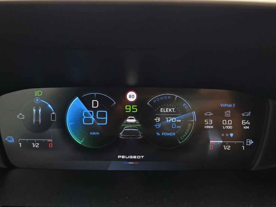 Peugeot 408 Plug in Hybrid 180 KS, ALLURE, JAMSTVO, PDV, CAR VERTICAL, fotografija 12