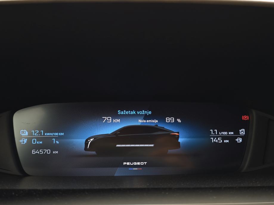 Peugeot 408 Plug in Hybrid 180 KS, ALLURE, JAMSTVO, PDV, CAR VERTICAL, fotografija 13