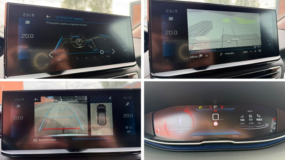 Peugeot 5008 1,5 bluehdi automat •2022•7sjedala•kamera•LeasingBezUčešć, fotografija 19