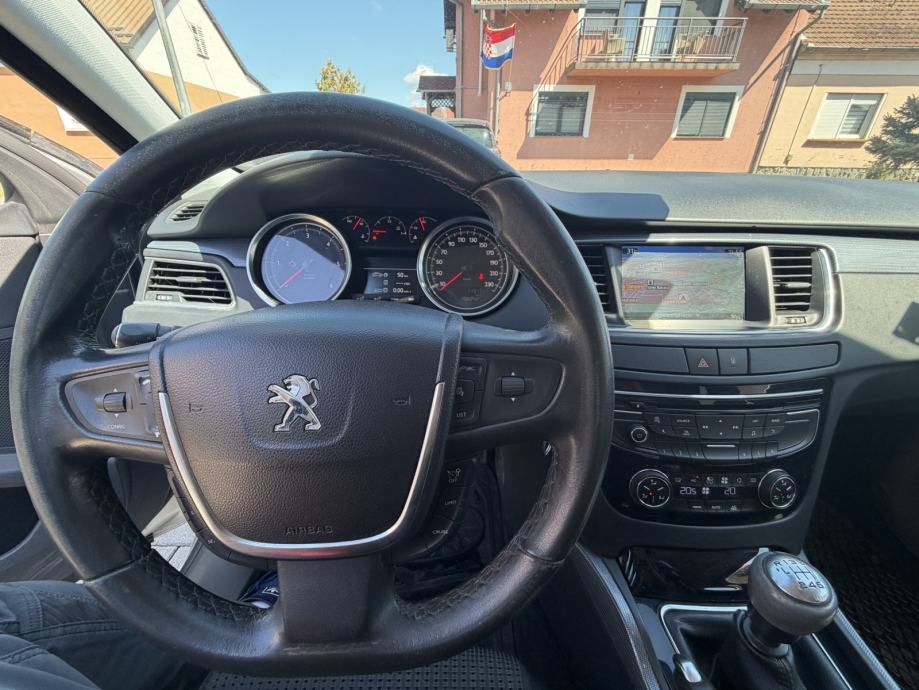 Peugeot 508 1,6 HDi 115 ks, VELIKI SERVIS, NAVIGACIJA, REG 08/2027, fotografija 13
