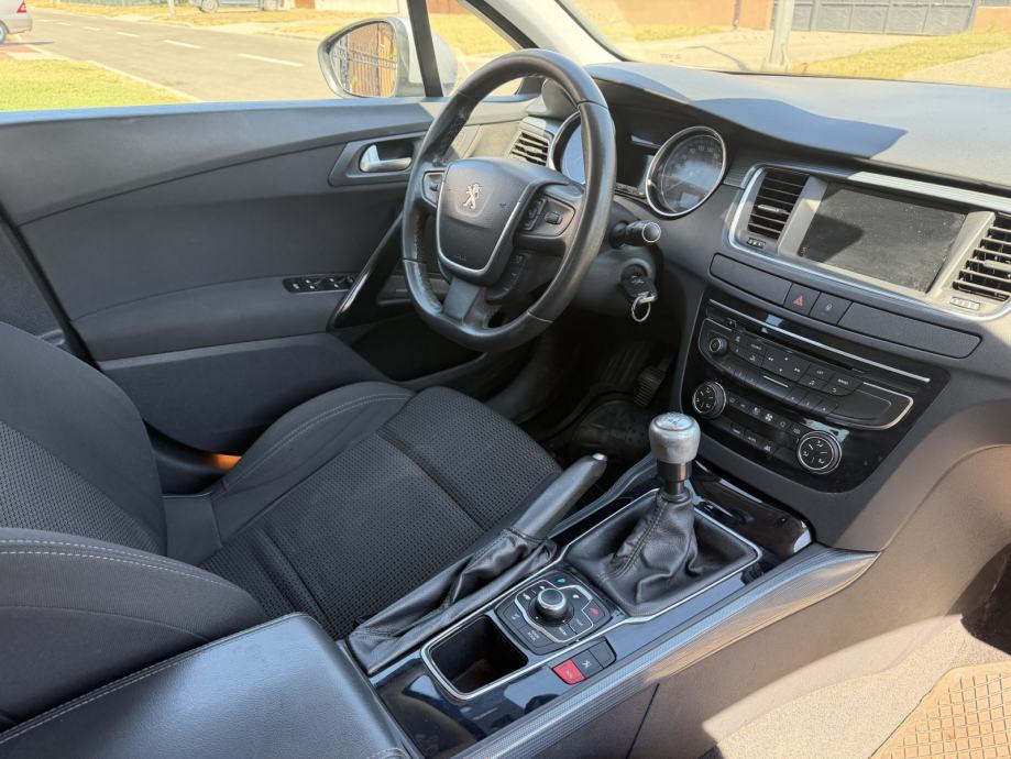 Peugeot 508 1,6 HDi 115 ks, VELIKI SERVIS, NAVIGACIJA, REG 08/2027, fotografija 9