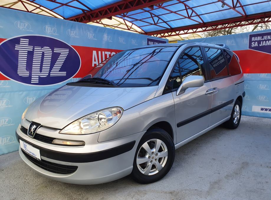 PEUGEOT*807 2.2HDI-130KS*1.VLASNIK*KLIMA*ALU*KUKA*VELIKI SERVIS*2990*