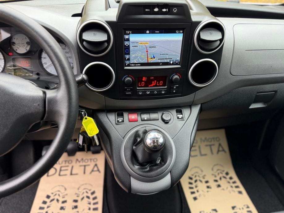 Peugeot Partner 1,6 hdi-PRVI VLASNIK-NAVIGACIJA-TEMPOMAT-GR.SJEDALA, fotografija 14