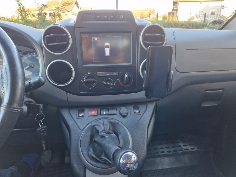 Peugeot Partner 1,6 BlueHDi Teppe-117000KM-KLIMA-TEMP.-PDC-NAVI..., fotografija 14
