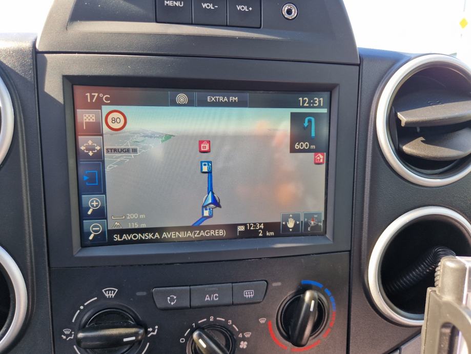 Peugeot Partner 1,6 BlueHDi Teppe-117000KM-KLIMA-TEMP.-PDC-NAVI..., fotografija 13