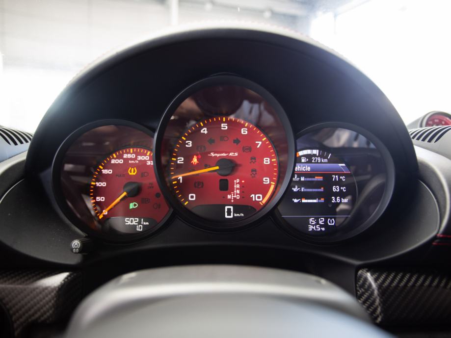 Porsche 718 Spyder RS (PORSCHE APPROVED JAMSTVO), fotografija 19
