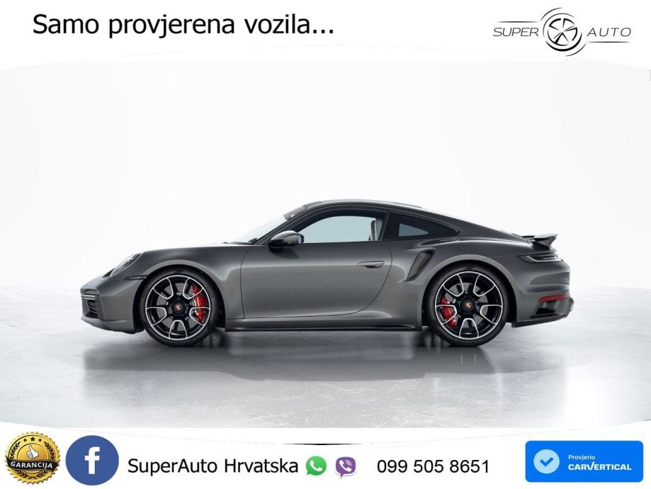 Porsche 911 Turbo 3.8 (580 KS) PDK LED+GR SJED+ACC, fotografija 2