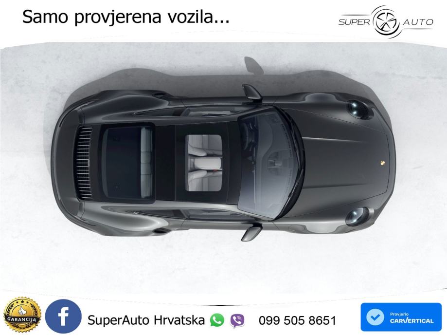 Porsche 911 Turbo 3.8 (580 KS) PDK LED+GR SJED+ACC, fotografija 4