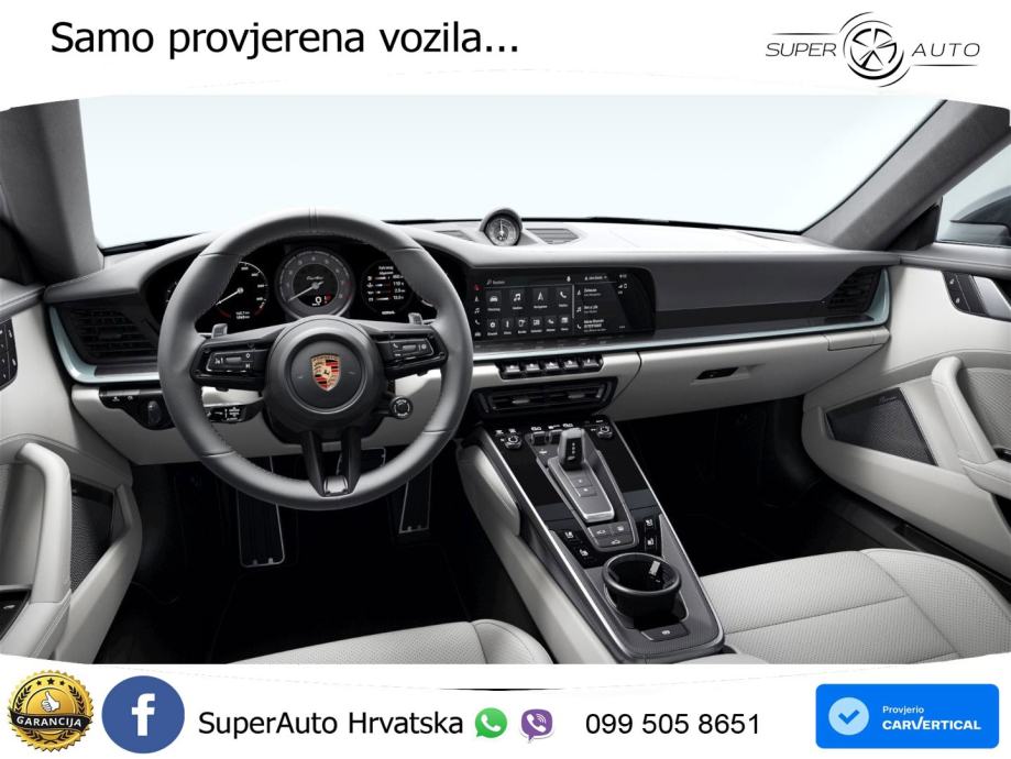 Porsche 911 Turbo 3.8 (580 KS) PDK LED+GR SJED+ACC, fotografija 5