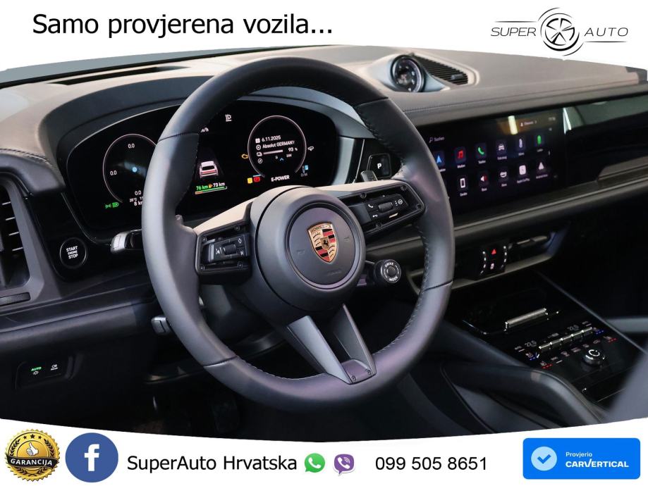Porsche Cayenne 3.0 V6 (470 KS) E-Hybrid Tiptronic S, fotografija 11