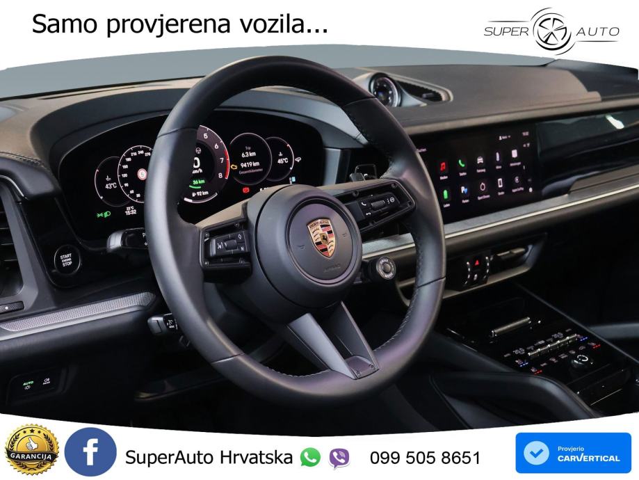 Porsche Cayenne 3.0 V6 (470 KS) E-Hybrid Tiptronic S, fotografija 11