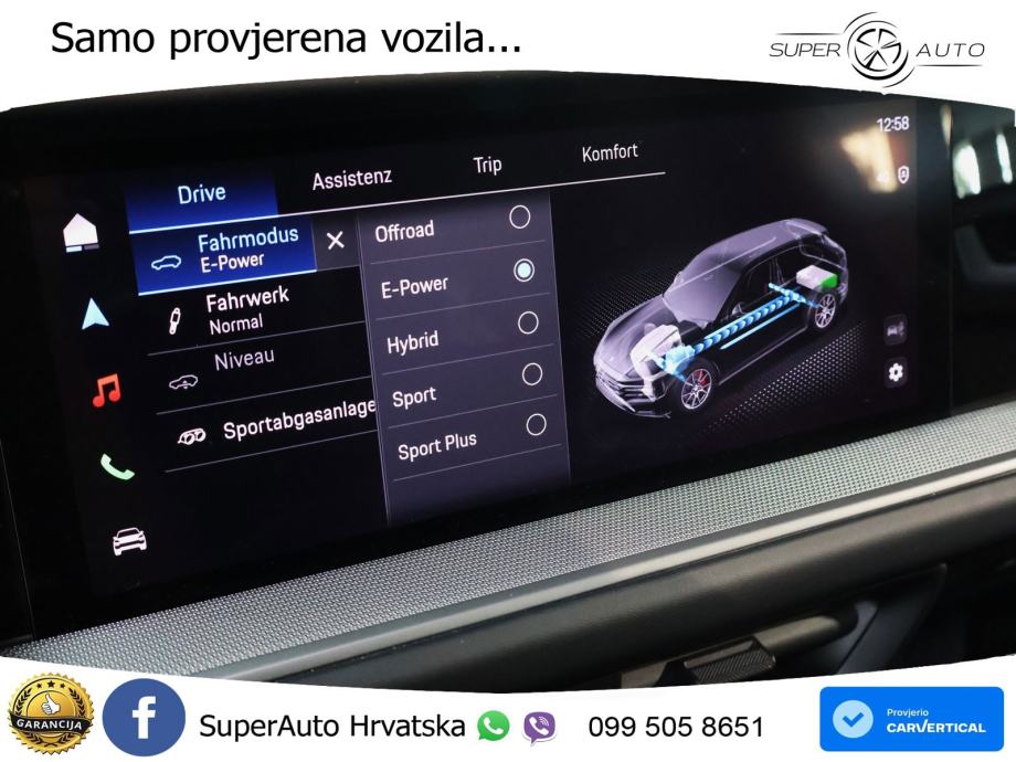 Porsche Cayenne S 3.0 V6 (519 KS) E-Hybrid Tiptronic S, fotografija 16