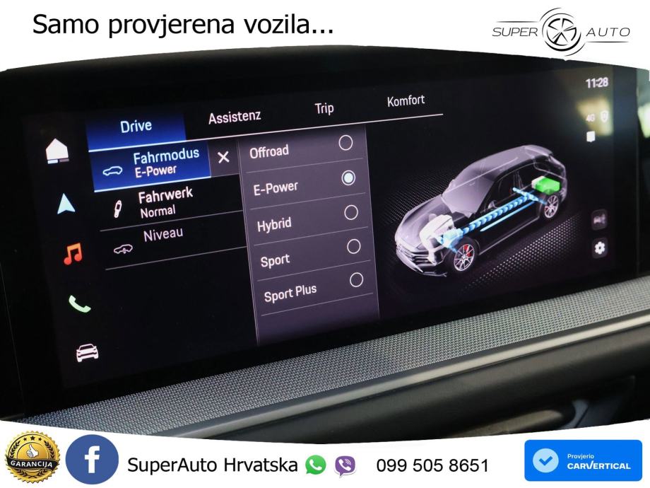 Porsche Cayenne Coupe S 3.0 V6 (519 KS) E-Hybrid Tiptronic S LED+GR SJ, fotografija 16
