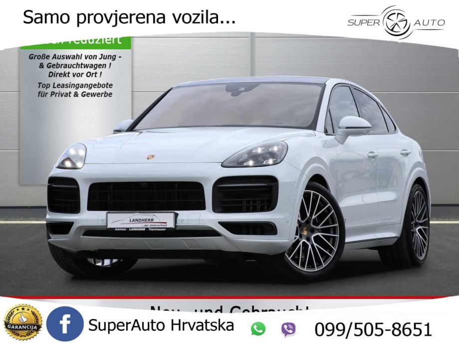 Porsche Cayenne GTS Coupe 4.0 V8 Tiptronic S, 460 KS //ACC/HEAD/360°/B