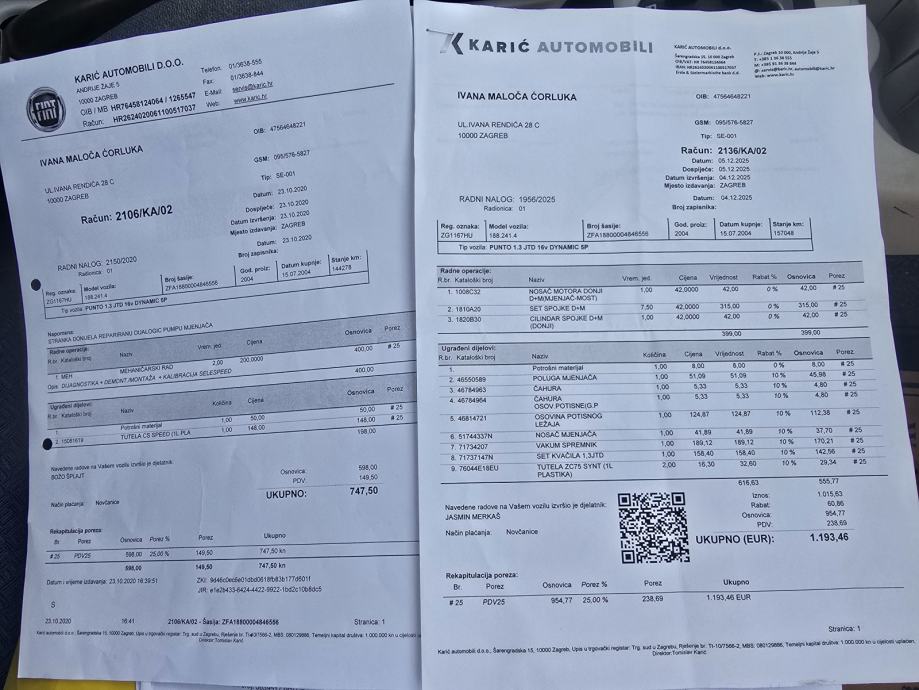 Punto 1,3 Multijet 16V automatik Servo,Klima,Maglenke,Alu Kredit-Zamj, fotografija 14
