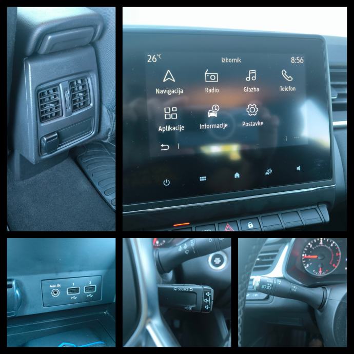 Renault Captur 1,5 dCi INTENS / Dvobojna, Kamera, Navi, Handsfree, LED, fotografija 12