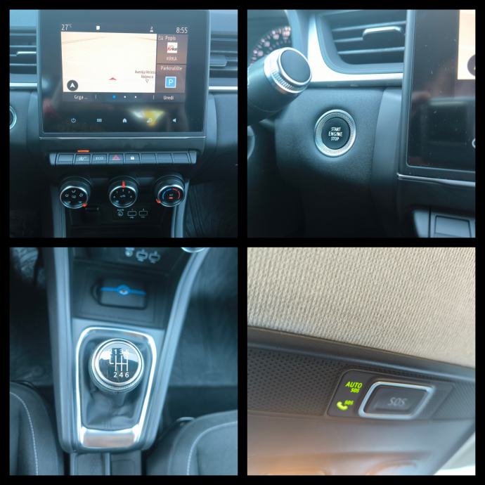 Renault Captur 1,5 dCi INTENS / Dvobojna, Kamera, Navi, Handsfree, LED, fotografija 14