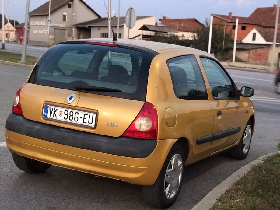 Renault Clio 1,5 dCi, 2002 god.