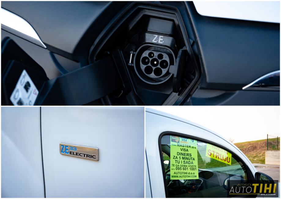 RENAULT ELEKT KANGOO 270KM ORG 6300KM 33KW BAT OTPLA 4 RATE ZAMJ⭐⭐⭐⭐⭐, fotografija 16