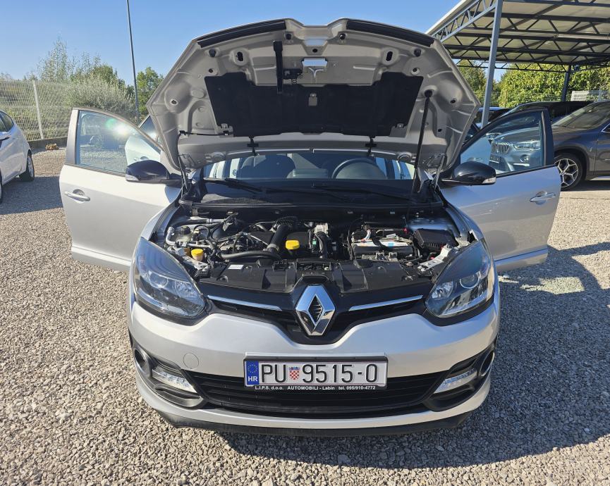 Renault Megane 1,5 dCi LIMITED veliki servis, nove gume,KUKA, REG 1god, fotografija 8