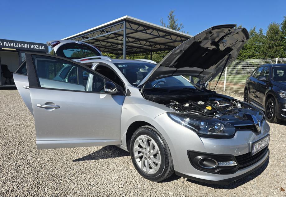 Renault Megane 1,5 dCi LIMITED veliki servis, nove gume,KUKA, REG 1god, fotografija 17