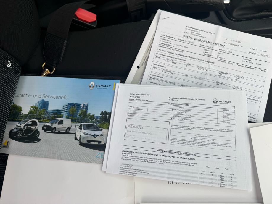 Renault ZOE Z.E. 44 kwh baterija, SOH certifikat, fotografija 8
