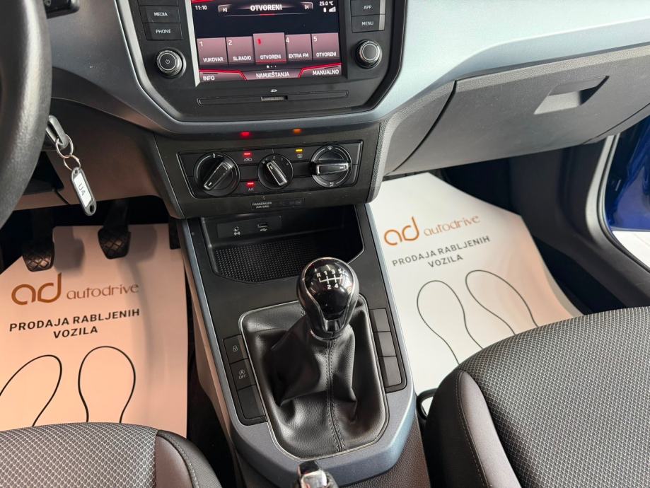 Seat Arona 1,6 TDI KLIMA • PDV • LEASING RATA VEĆ OD: 209,00 €, fotografija 18
