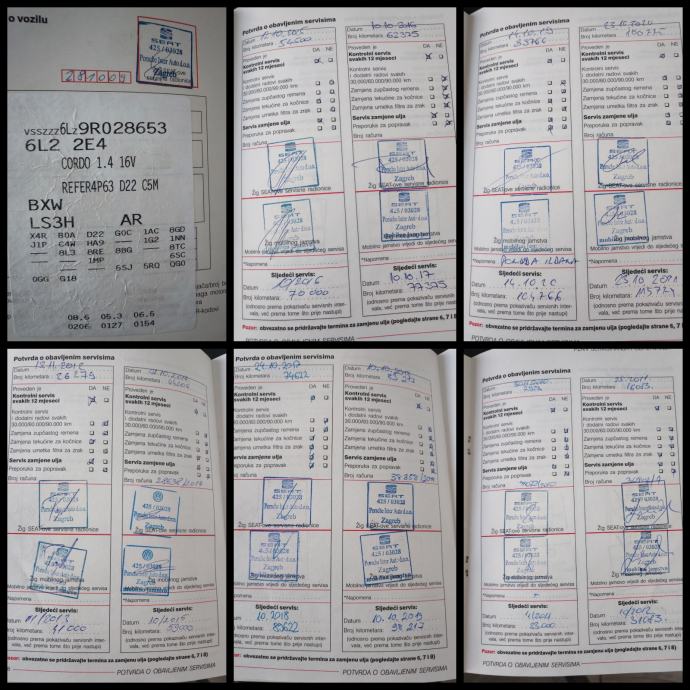 Seat Cordoba 1,4 16V, REG. 15.9.2027.,1.vlasnik,119.000km,servisiran, fotografija 6