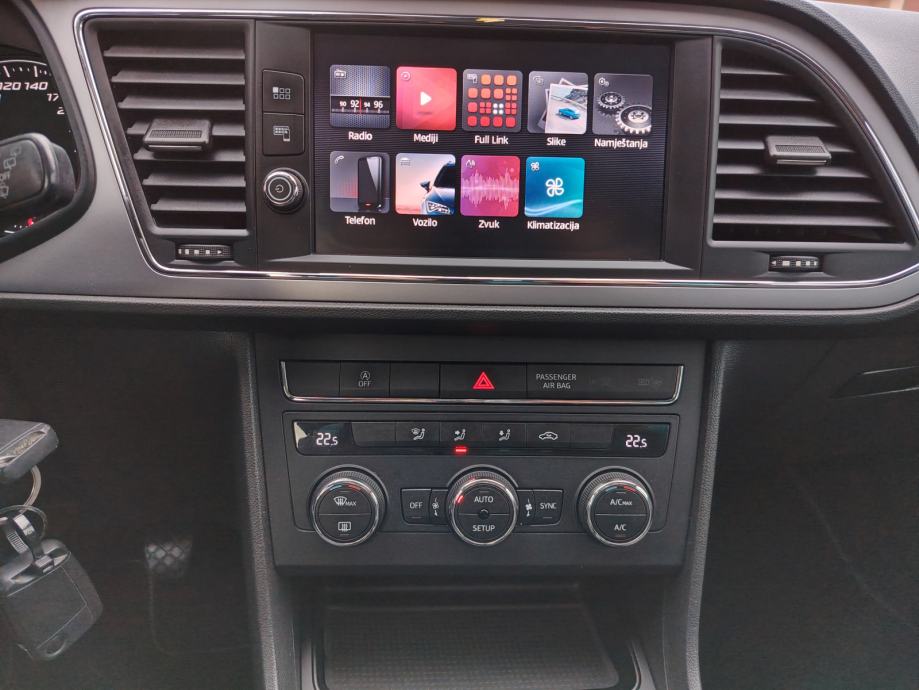 Seat Leon 1,6 TDI 85kw **KLIMA** KREDIT-KARTICE, fotografija 18