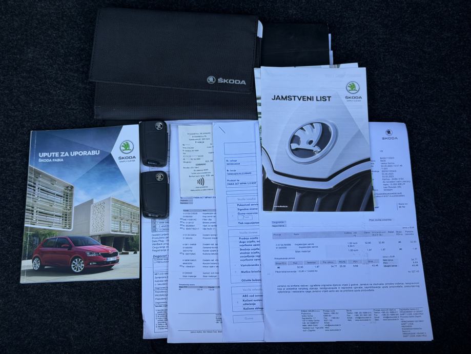 •SKODA FABIA 1,0 MPI•HR AUTO,KAO NOVI••SERVISNA,DVA KLJUCA••, fotografija 17