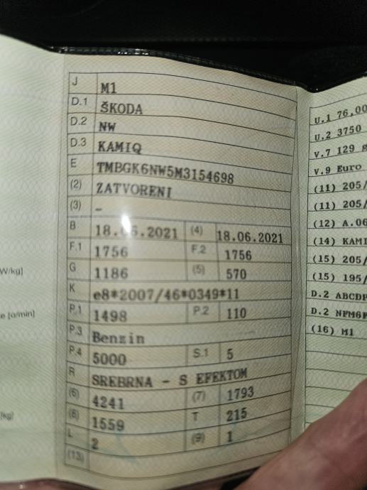 Škoda Kamiq 1,5 TSI, fotografija 6