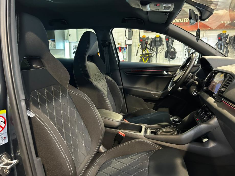 ŠKODA KAROQ 2,0 TDI SPORTLINE DSG LED ALU 18 PDC U PDV-U 12 MJ JAMSTVO, fotografija 19