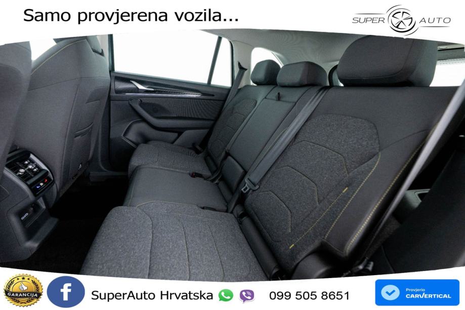 NOVO Škoda Kodiaq 1.5 TSI DSG Selection 150 KS, 7-SJED+LED+ACC+GR SJED, fotografija 19
