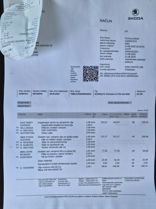 Škoda Kodiaq 2,0 TDI 4X4 DSG, fotografija 16