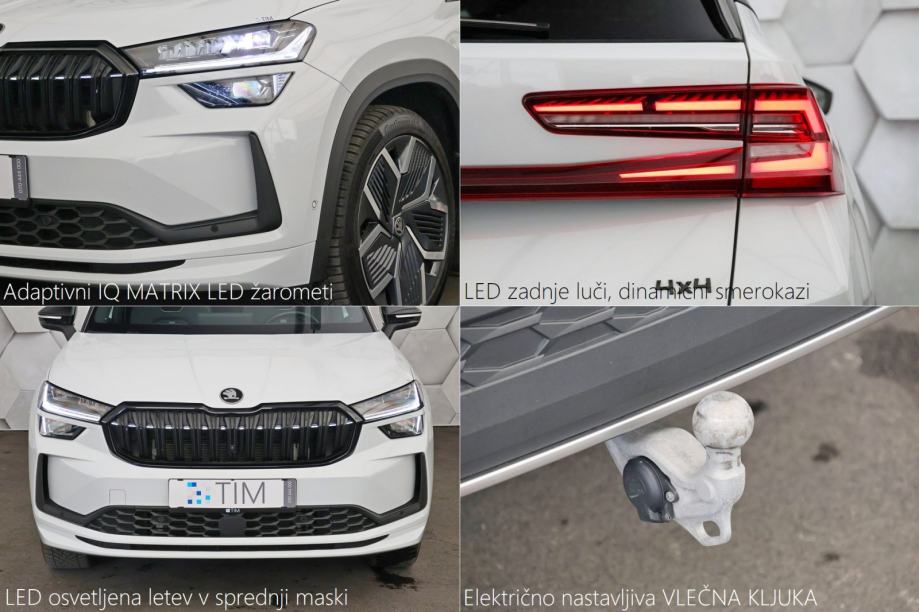 Škoda Kodiaq 4x4 2.0TDI DSG Sportline 193KS PANO DCC 360-KAMERA, fotografija 19