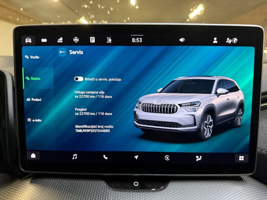 Škoda Kodiaq SportLine PHEV 2025. | 7.400 km | Canton | 360° | DCC Plu, fotografija 8