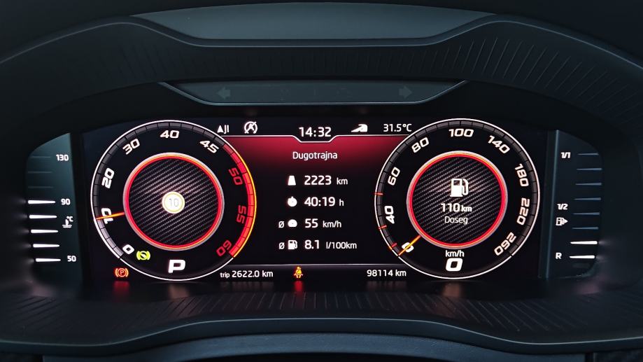 Škoda Kodiaq VRS DSG 4X4, 240KS, KAMERA, PANO, VIRTUAL, JAMSTVO, fotografija 13