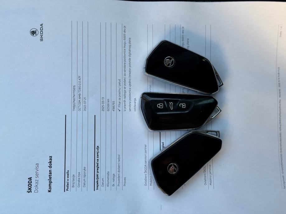 Škoda Octavia 2.0 TDI DSG • Automatik • samo 87 300km • REG GOD DANA•, fotografija 10
