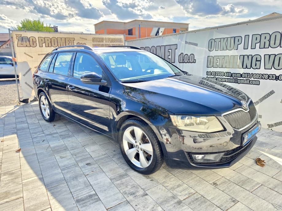 Škoda Octavia Combi 1,6 TDI =KLIMA=REG 4/27= KAO NOV= KARTICE-36 RATA, fotografija 13