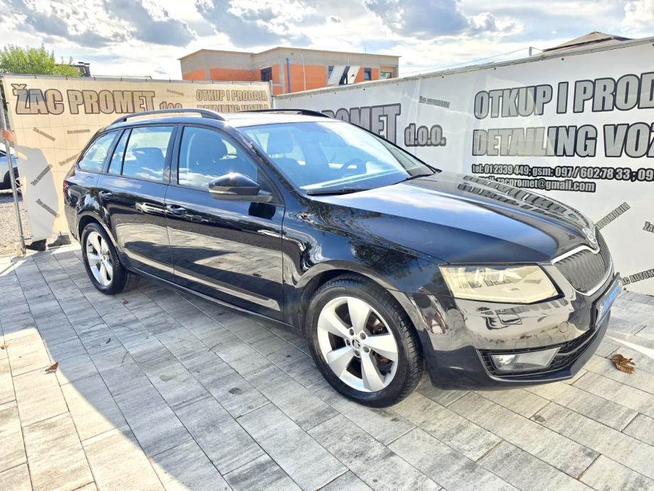 Škoda Octavia Combi 1,6 TDI =KLIMA=REG 4/27= KAO NOV= KARTICE-36 RATA, fotografija 15