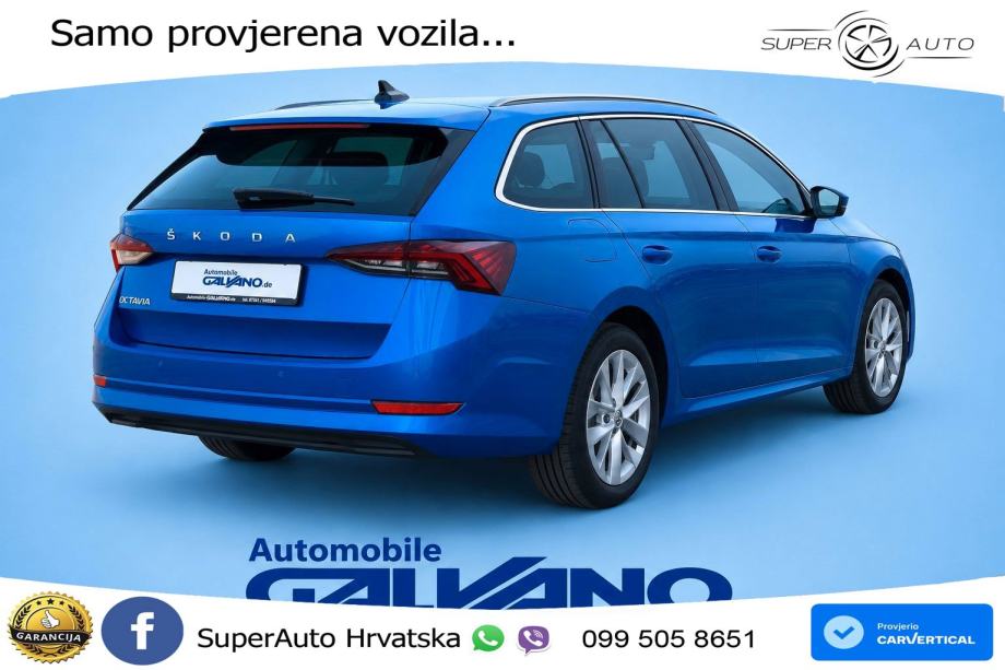 Škoda Octavia Combi 2.0 TDI (150 KS) DSG LED+GR SJED+ACC, pogled izvana - slika 2